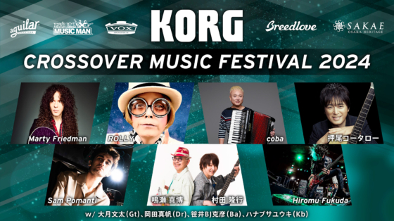 KORG CROSSOVER MUSIC FESTIVAL 2024