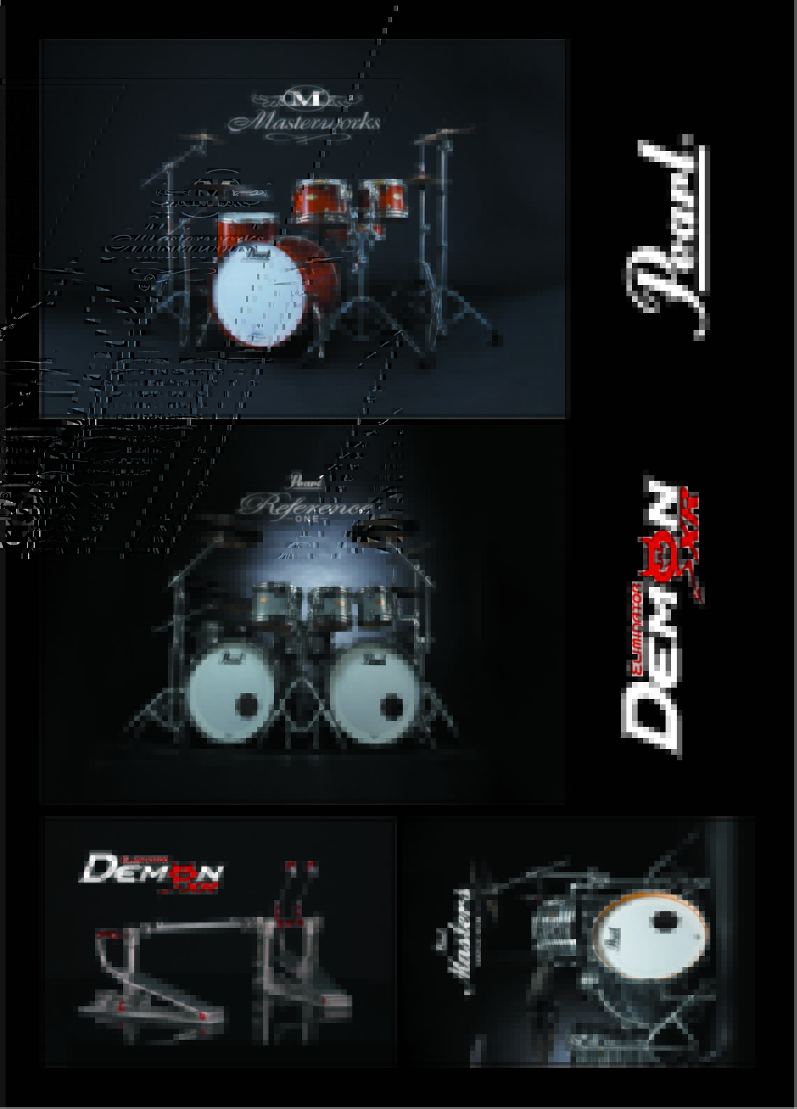 6等　提供：パール楽器製造株式会社様　Pearl　Pearl ステッカー