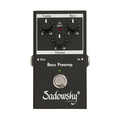 2等　提供：株式会社山野楽器様　Sadowsky　ベースプリアンプ　SBP-2 V2